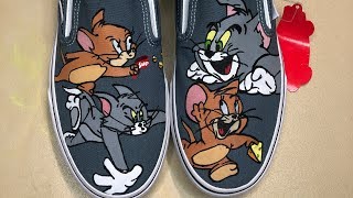 CUSTOM TOM AND JERRY SUPREME VANS | TIMELAPSE