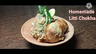 Homemade Litti/Bati Chokha ( Simple recipe)