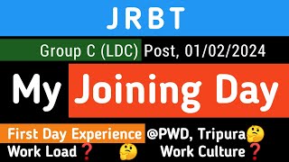 JRBT Group C (LDC) Joining Day😍