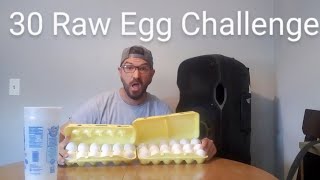 30 Raw Eggs Challenge | Do Not Try This At Home!!