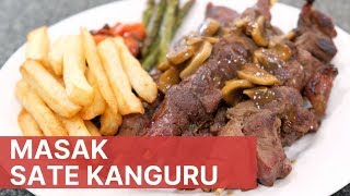 Masak Sate Kanguru. Bagaimana ya rasanya?