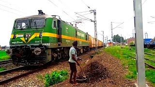 Electric Traction Begings in Nanded Division | Electric Trains Videos | Indian Railways |