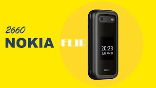 NOKIA 2660 flip | Кнопочный телефон раскладушка | Прочный корпус из поликарбоната