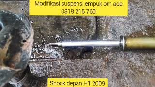 kerusakan shock depan Hyundai H1