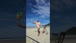 aula de beach tennis,  na praia!