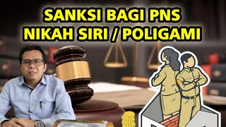 SANKSI BAGI PNS POLIGAMI / NIKAH SIRI