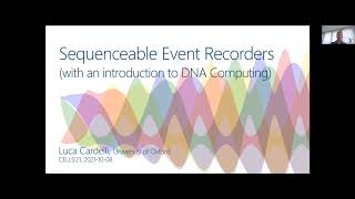 Sequenceable Event Recorders (Luca Cardelli)