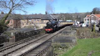 PRD STEAM - North Yorkshire Moors - Royal Scot visit 25.3.17