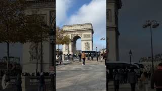 Arco do triunfo em Paris