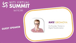 WITI's 28th Annual Women in Technology Summit: Keynote Speakers Kate Gromova