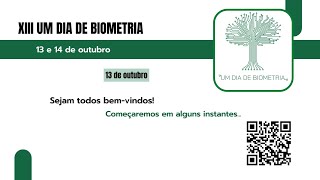 Um Dia de Biometria - dia 1