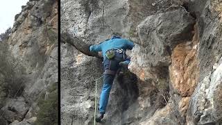 Firavun 6b, VII Tırmanıcı: Nazmi Öztürk İzmir Kaynaklar Kaya Tırmanışı Rock Climbing Turkey