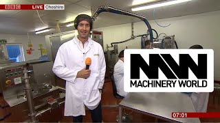 BBC News -Machinery World customer Cheshire Farm