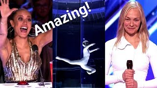 Space Swim First Time On Got Talent Geeks 2017