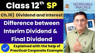 Difference between Interim Dividend and Final Dividend