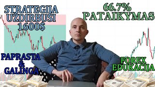 1600$ Pelnas iš 6 trade'ų: Nauja ir Sėkminga Strategija