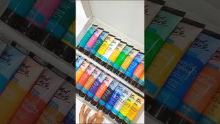 #unboxing Monte Marte 24 shades Signature Acrylic Paint #art #artandcraft #artsupplies