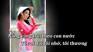 [Karaoke] Cô Ba [ Tone Nữ ]