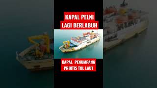 🔴KAPAL PENUMPANG⁉️ PELNI TOL LAUT#kapalpenumpang #shortvideo #kapallaut