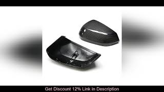 ❎ Carbon Fiber Side Wing Rearview Rear View Mirror Replacement Cover Trim Case Shell For AUDI Q2 20