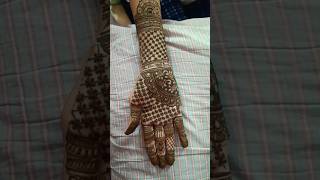 full hand mehndi design #shorts #mehndishortvideo #mehndidesign