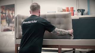 How the EJ315 Sofa by Erik Ole Jørgensen is manufactured - Fredericia Furniture