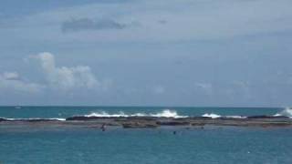 Praia da Barra de São Miguel, na cidade de Maceió/AL