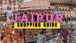 Shopping in Jaipur || Best Bazaars of Jaipur |Hawa Mahal || Bapu bazaar || K Travel Vlog