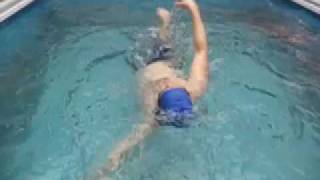 Working on my Total Immersion swimming technique