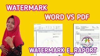 CARA MEMBUAT WATERMARK DARI FILE PDF DAN WORD