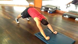 Plancha con extension al frente - NotaFitness.COM