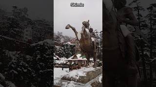 Shimla snowfall  || Shimla during Snowfall  #youtubeshorts #trending #viralshort #Shimla #travel