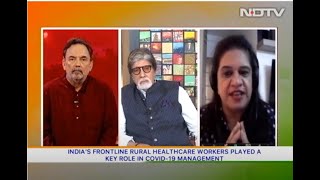 Dr Hema Divakar Speaking on NDTV - Dettol India Independence Day special show – Bharat Ki Asha