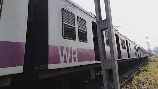 Motorman Acknowledgement !!!! Bombardier Rakes crosses Siemens Rakes !!!!!! Mumbai Suburbs " EMPTY "