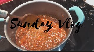 Sunday Vlog|Texas Red Chili| Cleaning the Garage| Vlogtober Day 15