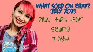 July Sales! What Sold on eBay, Plus Tips for Reselling Toys!