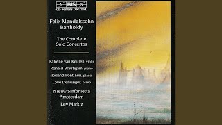 Violin Concerto in D Minor, MWV 03: III. Allegro (2nd Version)