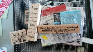 Haul "les ateliers de mimi" octobre 2014