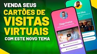 Conheça o Tema que Vai te Ajudar a Vender Cartões de Visita Virtuais | Linkleads + @RecrutadorMMN