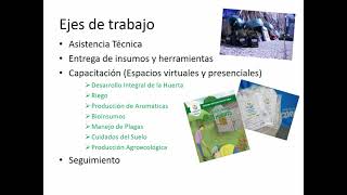 Capacitación Virtual: Diseño y planificación de cultivos de Primavera - Verano