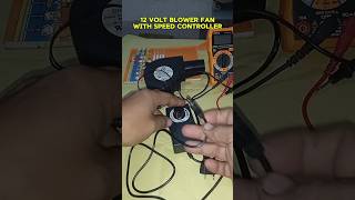 12 VOLT BLOWER FAN#viralvideo #shortsvideo