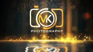 My logo created in video ,Mk creation photography logo,Mk photography