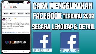 Cara Menggunakan Facebook Untuk Pemula || Terbaru 2022