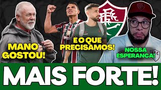 🚨UM FLUMINENSE MAIS FORTE CONTRA O NOSSO RIVAL, SITUAÇAO DO KENO, MANO GOSTOU E MAIS