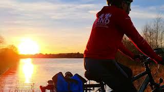 Cycle Run Sunset at Dams to Darnley