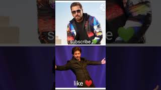 Shahrukh Khan vs Salman Khan #ronaldo #sorts #trending #viralshorts