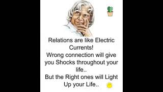 Quotes world motivational quotes on relationship  APJ Abdul Kalam quotes