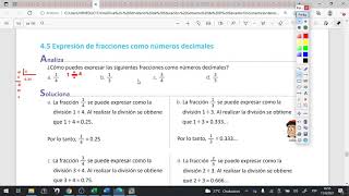 ESMATE QUINTO GRADO CLASE 4.5 UNIDAD 10