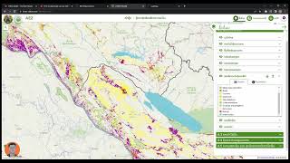 how to download lao last crop land cover GIS working