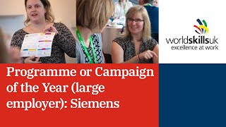 Programme or Campaign of the Year (large employer): Siemens